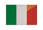 Aufnäher Irland-Italien Fahne Flagge Aufbügler Patch 9 X 6 Cm
