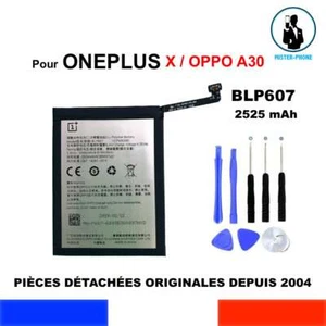 BATTERIE ORIGINALE BLP607 1+ ONEPLUS X OPPO A30 2525mAh OEM NEW GENUINE BATTERY - Photo 1 sur 12
