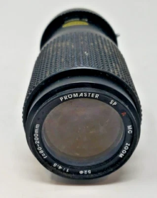 Promaster MC Zoom 1:4.5 f=80-200mm Lens MACRO Black No Case - Image 1 of 4