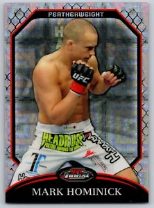 Mark Hominick 2011 Topps UFC Finest Refractor #70 Rookie RC /388 - Foto 1 di 2