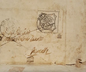 C19418-ANTICO STATO, STATO PONTIFICIO 8 BAJ SU LIBRO: PROSE DI AGNOLO FIRENZUOLA - Bild 1 von 9