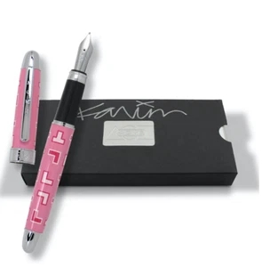 ACME Studio “Angles” FOUNTAIN Pen HAND SIGNED by Designer KARIM RASHID - NEW - Picture 1 of 4
