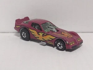Hot Wheels RARE Firebird Funny Car Flying Colors MAGENTA ENAMEL Blackwalls HTF - Picture 1 of 3