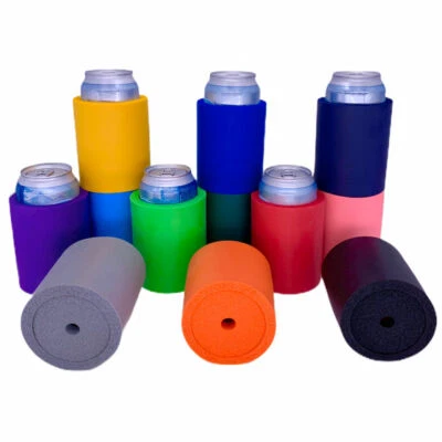 Blank Thick Foam Old School Style Can Coolie: Choose Color and Quantity - Image 1 of 4
