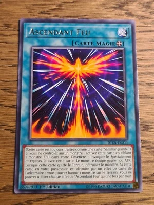 Rising Fire●YUGIOH●RIRA●2019●RARE●FRENCH●1st EDITION●NM #05283 - Image 1 of 2