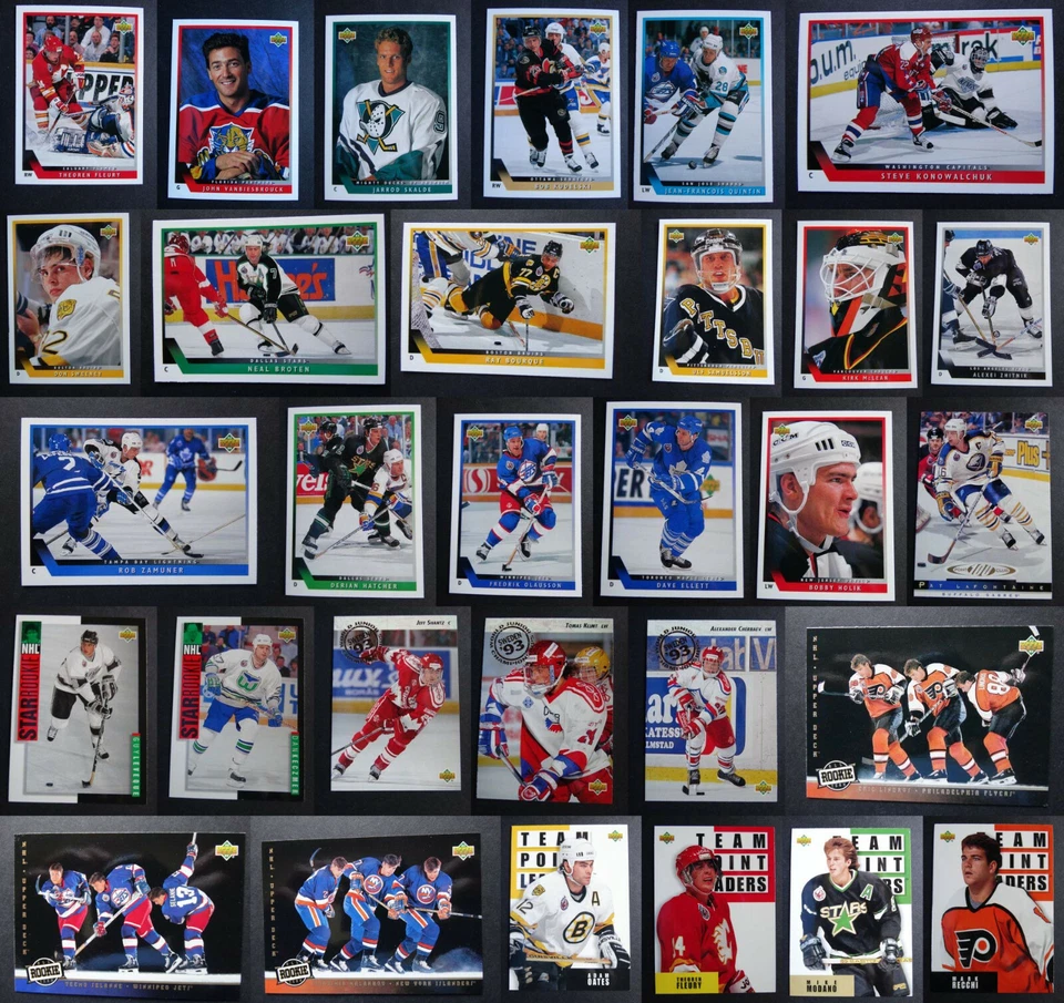 1993-94 Upper Deck Series 1 Hockey Cards Complete Your Set You U Pick From List - Image 1 of 1
