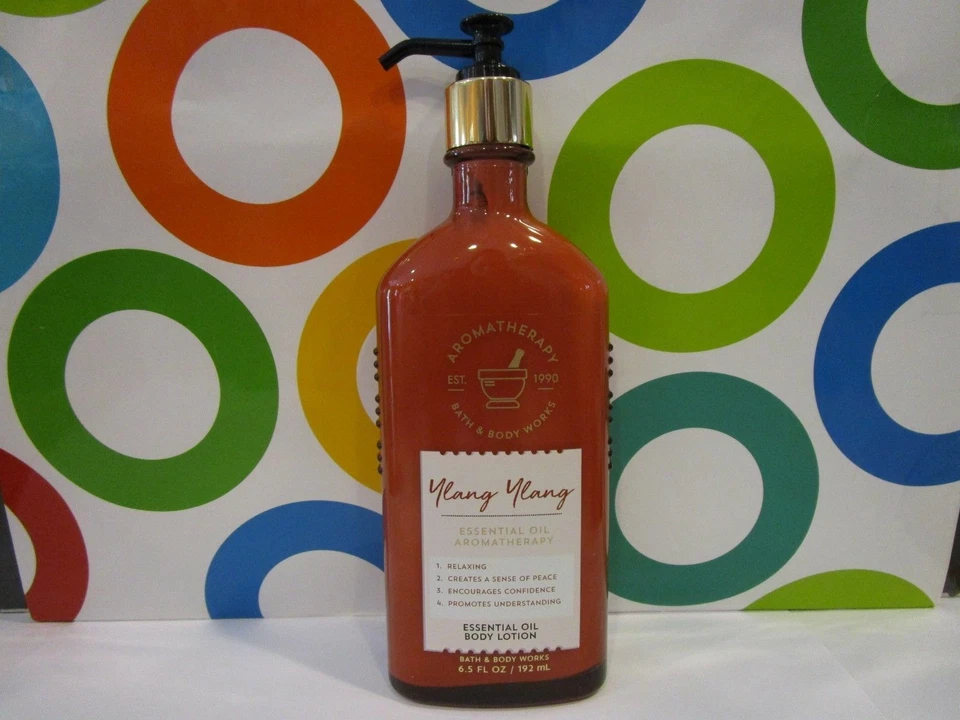 BATH & BODY WORKS ~ AROMATERAPIA YLANG YLANG LOCIÓN CORPORAL ~ 6,5 OZ SIN CAJA Foto 1 de 1