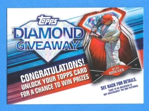 Topps Diamond Giveaway 2011 #TDG9 Ryan Howard Phillies - Imagen 1 de 1