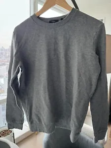 Theory Men's Long-Sleeve Sweatshirt in Grey - M - 83% OFF (MSRP $165) - Picture 1 of 4