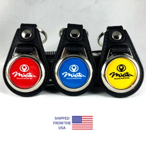 Keychain Fob Key Ring for Mazda Miata MX-5 in NA Colors (2-Pack) - Picture 1 of 12