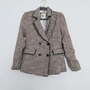 Autres Filles Multi-Color Tweed Double Breasted Blazer Size Small - Picture 1 of 10