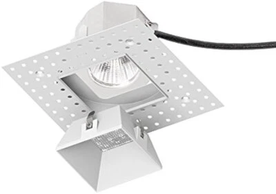 NUEVO WAC Éter 3.5" Cuadrado Invisible Borde LED Luz Empotrada R3ASDL-F830-WT Foto 1 de 4