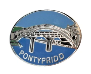 Pontypridd Town Wales Small Pin Badge - Picture 1 of 3