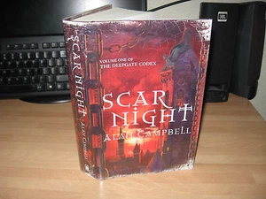 Alan Campbell - Scar Night Signed Dated Numbered 60/100 1st 2006 fantasy debut - Picture 1 of 5