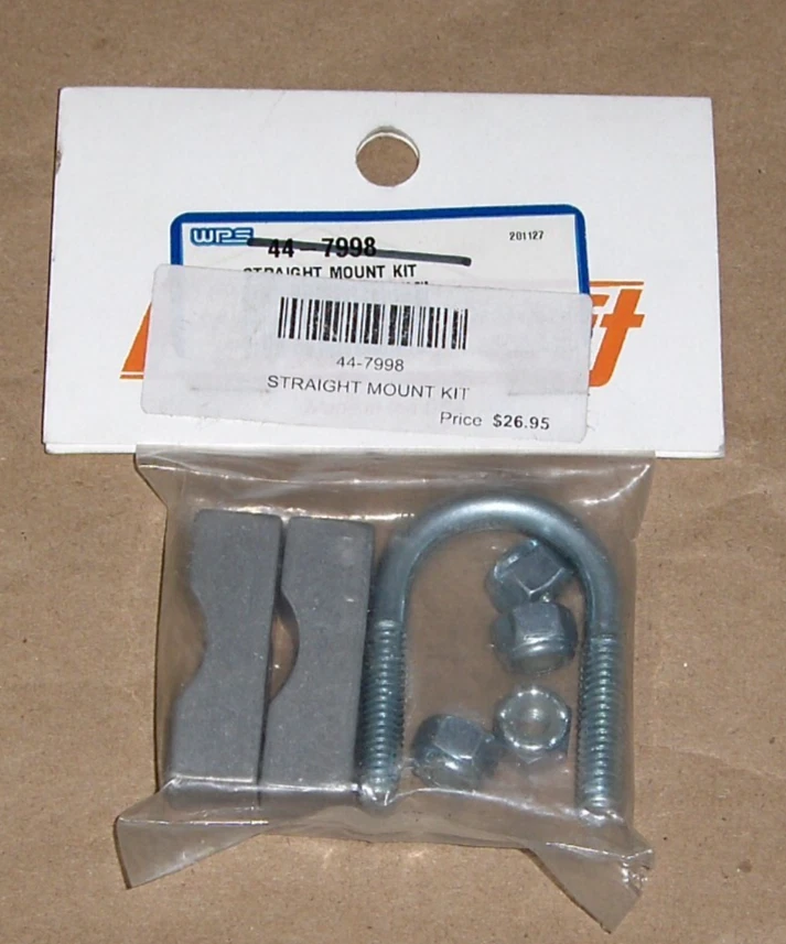WPS STRAIGHT Polybar Mount Assembly # 44-7998 - Image 1 of 1