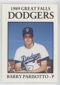 1989 Sport Pro Great Falls Dodgers Barry Parisotto #20