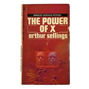 THE POWER OF X by Arthur Sellings 1970 1st PB Predicted the European Union EU! - Imagen 1 de 9