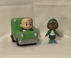 CoComelon Vehicle 4” & Shark Boy Cody 3” Figures Green Replacement Pieces EUC