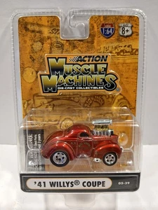 Action Muscle Machines 1941 WILLYS COUPE "Big John" 1:64 Diecast 05-39 - Picture 1 of 2