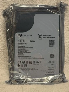 Seagate IronWolf Pro 16TB 7200rpm 3.5" SATA-III NAS Hard Drive ST16000NE000 READ - Afbeelding 1 van 3