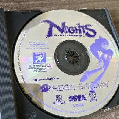 Nights Into Dreams Sega Saturn (no para versión de reventa)  Foto 1 de 4