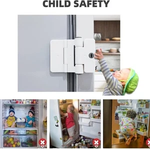 1PC Fashion ABS Child Safety Lock Protection Anti-Pinch Drawer Password Lock IL - Picture 1 of 16