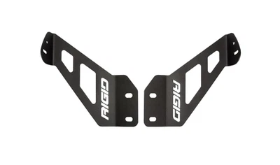 Rigid Industries 20" Adapt Stainless Steel Hood Mount Fits 2018 Jeep Wrangler JL - Image 1 of 4