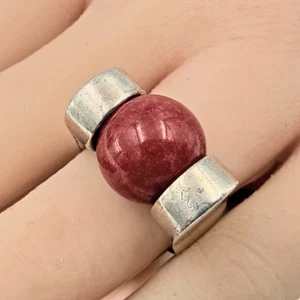 Silpada Hallmarked Sterling Silver Multi Stone Balls Interchangeable Ring Sz 7 - Picture 1 of 7