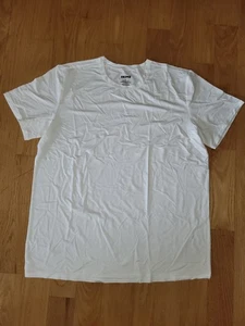 Skims T-Shirt Uomo Modal Sottomaglia, Bianco, Taglia XL - Foto 1 di 5
