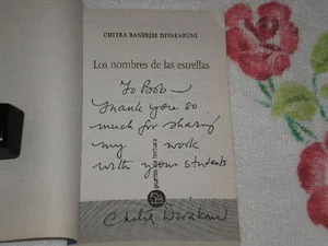 los nombres de las estrellas by Chitra banerjee Divakar -signed- -pb- - Picture 1 of 2
