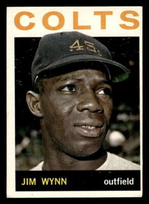 1964 Topps Jim Wynn Rookie Houston Colt .45s RC #38 EX XX5332 - Image 1 of 2