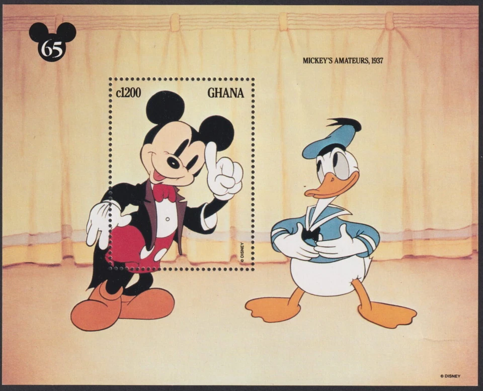 DISNEY - Ghana - 1994 'MICKEY'S AMATEURS' Miniature Sheet MNH [E9199] - Image 1 of 1