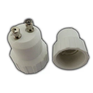 3x GU10 Sockel Adapter auf E14 Fassung Lampensockel Adaptersockel Splitter - Bild 1 von 2