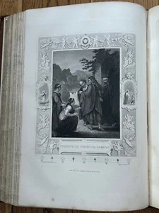 1852 Die FAMILIENANDACHTSBIBEL Band 2 Rev. Matthew Henry TELLER FOLIO Tallis - Bild 1 von 21