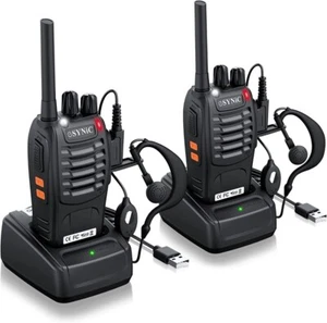 2pcs Walkie Talkies 2-Wege Langstreckenradio Wireless Handheld - Bild 1 von 8