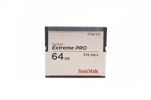 Sandisk Extreme Pro 64gb CFast 2.0 Memory Card 515MB/s - Picture 1 of 4