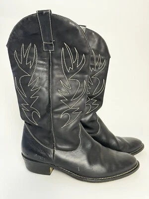 Botas de Vaquero Vera Pelle Vero Cuoio Para Hombre 10 Cuero Genuino Foto 1 de 4