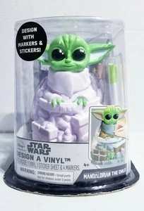 Star Wars The Mandalorian das Kind Baby Yoda Design A Vinyl Marker & Aufkleber - Bild 1 von 5