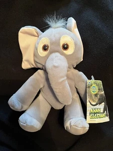 Vintage BP Amoco Asian Elephant Plush Gray Endangered Wildlife Friends Stuffed - Picture 1 of 8