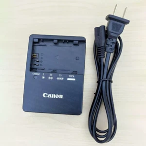 Cargador de batería LC-E6E para Canon LP-E6 EOS 7D 60D 6D 70D 5D2 5D Mark II III - Imagen 1 de 2