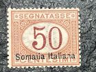 ITALY ITALIA Somalia 50c. segnatasse Sa. S28 (1920) &#160;MNH XF - CV 700 Euros