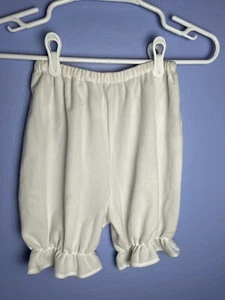 American Girl ~ Child's Girl's White Bloomers Size Small 100% Polyester - Picture 1 of 4
