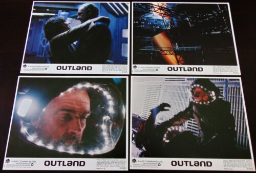 Outland 8 Lobby Cards Photos USA  8"11" 20x28cm 1981 Sean Connery Peter Hyams