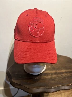 Medium to Large Cincinnati Reds New Era Flexfit Baseball Cap Hat Mr. Redlegs - Image 1 of 4
