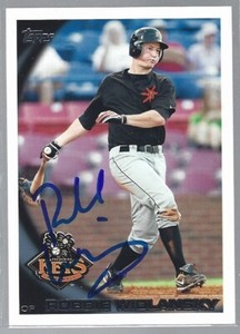 2010 Topps Pro Debut Robbie Widlansky #48 IP autograph signed card