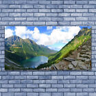 Canvas Print Wall Art On 140x70 Image Picture Mountains Landscape