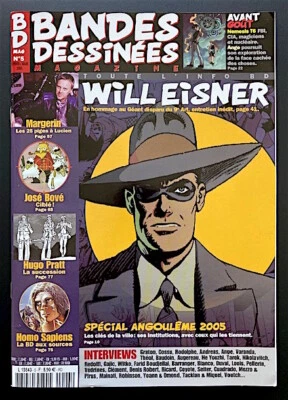 Bandes dessinées Magazine 5 (2005) - Will Eisner, Jean Graton, Angoulême, Mezzo - Photo 1/4
