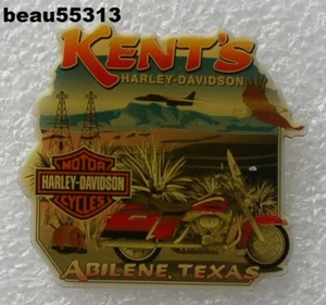 ⭐KENTS ABILENE TEXAS HARLEY DAVIDSON DEALER DEALERSHIP VEST PIN - Picture 1 of 1