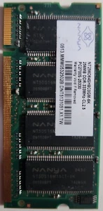 NANYA 256MG DDR-333MHZ CL2.5 PC2700S-25330 - Picture 1 of 2