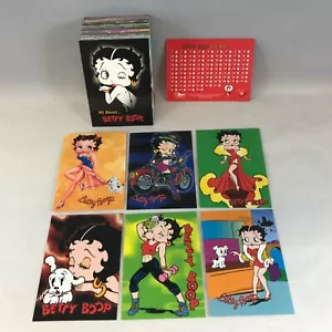 BETTY BOOP: ALL ABOUT BETTY Complete Dart Flipcards 2001 Trading Card Set (72) - Picture 1 of 4